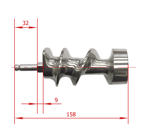 ШНЕК ДЛЯ МЯСОРУБКИ CRAZY PAN CP-MM12R