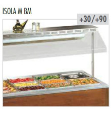 СТОЛ ШВЕД.ПОДОГР.ПАРОВОЙ ISOLA 6 M BM ТЕМН.ОРЕХ