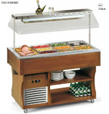 СТОЛ ШВЕД.ПОДОГР.ПАРОВОЙ ISOLA 4 M BM СВЕТ.ОРЕХ