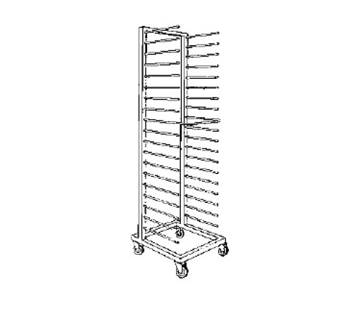 ТЕЛЕЖКА Д/ПЕЧИ ZANOLLI ROTOR WIND 3E/G-4E/G 18
