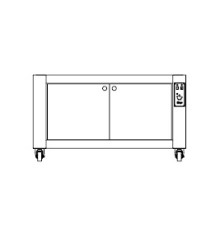 ШКАФ РАССТОЕЧНЫЙ ZANOLLI T POLIS 6/CL 3MC/УВЛ