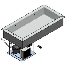 ПРИЛАВОК ХОЛОД. ENOFRIGO BASE RF 1400 ВСТРАИВАЕМЫЙ