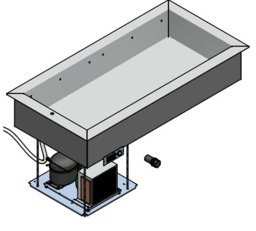 ПРИЛАВОК ХОЛОД. ENOFRIGO BASE RF 1400 ВСТРАИВАЕМЫЙ