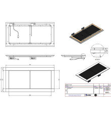 ПОВЕРХНОСТЬ ТЕПЛОВАЯ ENOFRIGO QUARZO PC 1400 ВСТР. ЦВЕТ 1379