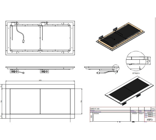 ПОВЕРХНОСТЬ ТЕПЛОВАЯ QUARZO PC 1400 ВСТР. ЦВЕТ 1114