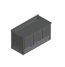 СТОЛ ДЛЯ САЛАТОВ HICOLD SLE1-111GN Б. КРЫШК.