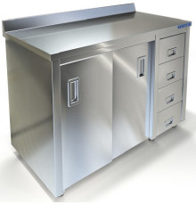 СТОЛ ПРИСТЕННЫЙ СПС-936/1200 П КУПЕ