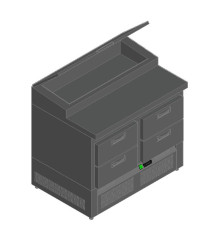 СТОЛ ДЛЯ ПИЦЦЫ HICOLD PZE1-22GN (1/3)