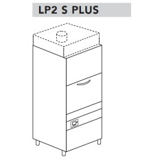 МАШИНА КОТЛОМОЕЧНАЯ DIHR LP2 S PLUS ELETTRONICA+XP