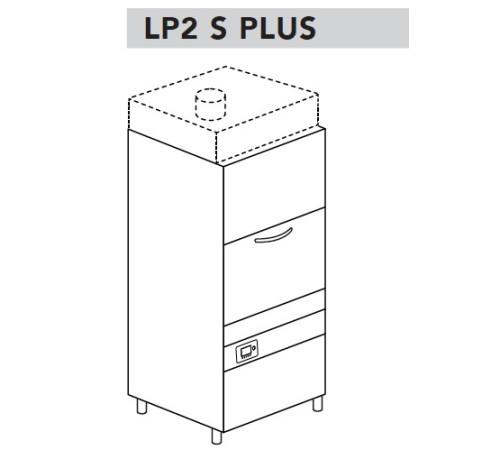 МАШИНА КОТЛОМОЕЧНАЯ DIHR LP2 S PLUS ELETTRONICA+XP