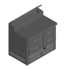 СТОЛ ДЛЯ ПИЦЦЫ HICOLD PZE2-22GN (1/6)