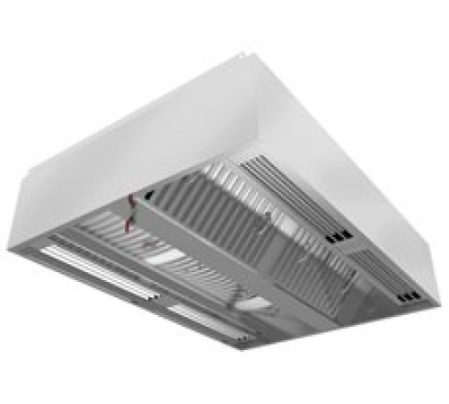 ЗОНТ В ФОРМЕ КОРОБА ПРИТОЧНО-ВЫТЯЖНОЙ ЦЕНТРАЛ. МВО-1,7МС-1,4ЦК