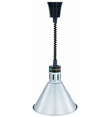 ЛАМПА ИНФРАКРАСНАЯ HURAKAN HKN-DL800 СЕРЕБР./ВЫСТ.