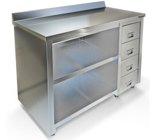 СТОЛ-ТУМБА СПС-227/1107Н П Б/ДВЕРЕЙ, ЯЩИКИ