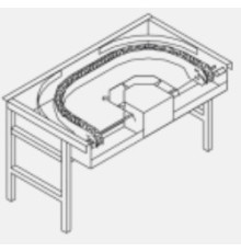 СТОЛ КОНВЕЙЕРНЫЙ DIHR LC 97/3