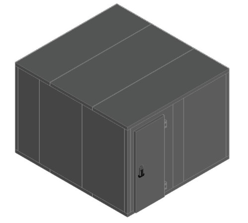 КАМЕРА 80ММ POLAIR КХН-16,52 2860Х3160Х2200