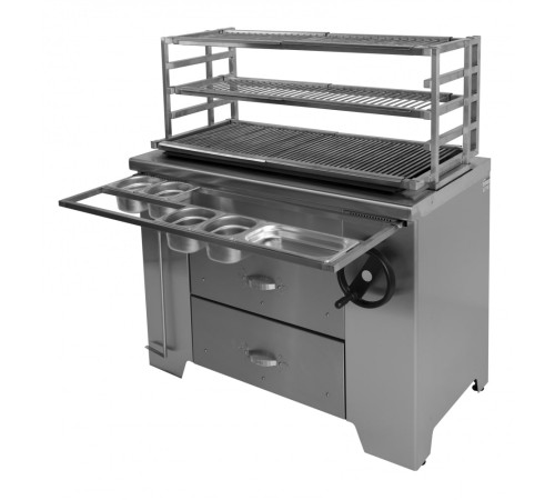 МАНГАЛ УГОЛЬНЫЙ МНОГОФУНКЦИОНАЛЬНЫЙ  GRILL MASTER УММ/2 (ROBATA L1200) 11314