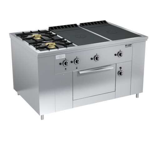 ПЛИТА ГАЗОВАЯ ВУЛКАН-HEIDEBRENNER ПРГ-IIА-6-2 ДШ MAXI АРТ.82341