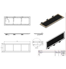 ПОВЕРХНОСТЬ ТЕПЛОВАЯ ENOFRIGO QUARZO PC 2000 ВСТР. ЦВЕТ 1114