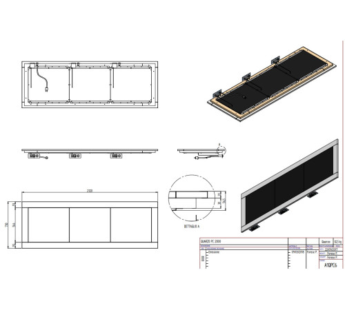 ПОВЕРХНОСТЬ ТЕПЛОВАЯ ENOFRIGO QUARZO PC 2000 ВСТР. ЦВЕТ 1114