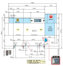 МАШИНА ПОСУДОМОЕЧНАЯ DIHR RX 184 SX+DDE+DR69+HR20