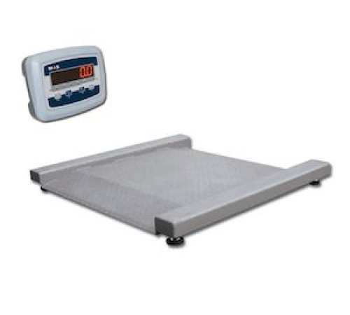 ВЕСЫ ПЛАТФОРМЕННЫЕ НИЗКОПРОФЕЛЬНЫЕ  MAS PM4RЕ-1.5 (с индикатором на стойке)