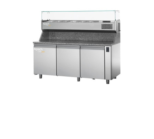 СТОЛ ХОЛОДИЛЬНЫЙ ДЛЯ ПИЦЦЫ APACH CHEF LINE LTPZ111TURD38