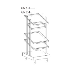 ДИСПЕНСЕР ДЛЯ КОНТЕЙНЕРОВ И СТАКАНОВ APACH CHEF LINE LDCG76