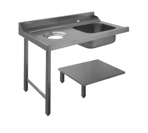 СТОЛ ДЛЯ ГРЯЗНОЙ ПОСУДЫ 1200 ММ ЛЕВЫЙ APACH CHEF LINE L80207