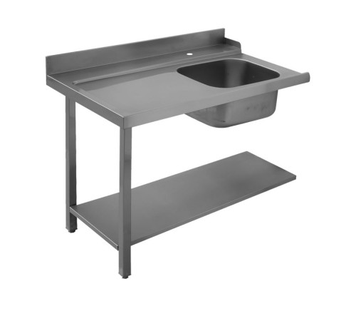 СТОЛ СОРТИРОВОЧНЫЙ 1200 ММ ЛЕВЫЙ APACH CHEF LINE L75451