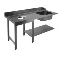 СТОЛ СОРТИРОВОЧНЫЙ 1200 ММ ЛЕВЫЙ APACH CHEF LINE L75446