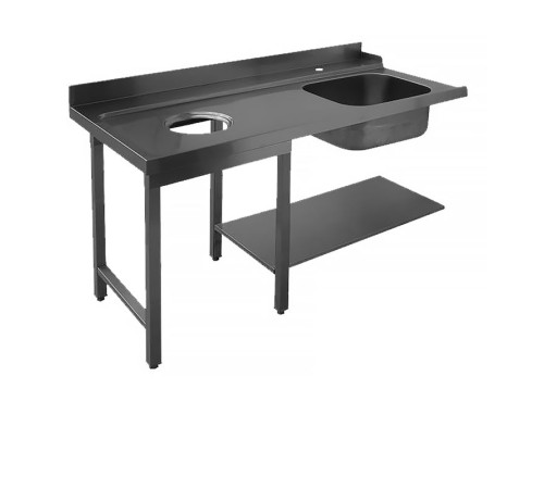 СТОЛ СОРТИРОВОЧНЫЙ 1500 ММ ПРАВЫЙ APACH CHEF LINE L75442