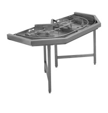 СТОЛ УГЛОВОЙ 1400 ММ ПРАВЫЙ APACH CHEF LINE L75660DX