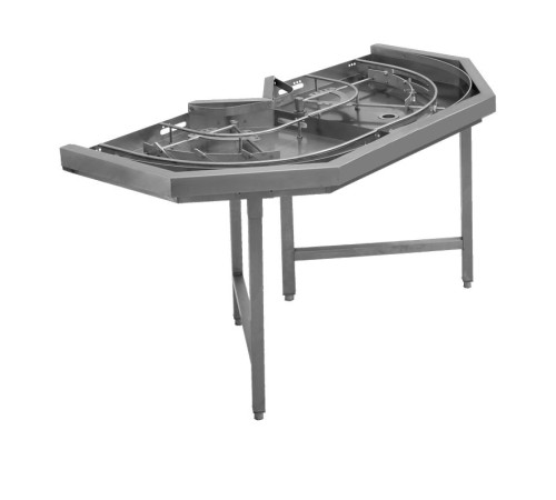 СТОЛ УГЛОВОЙ 1400 ММ ПРАВЫЙ APACH CHEF LINE L75660DX