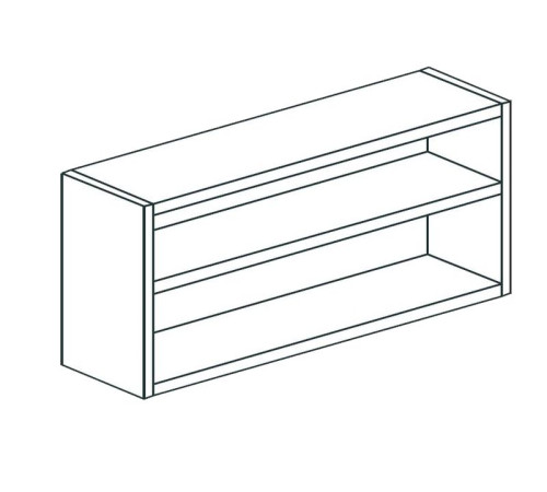 ПОЛКА НАСТЕННАЯ ЗАКРЫТАЯ APACH CHEF LINE LCW44