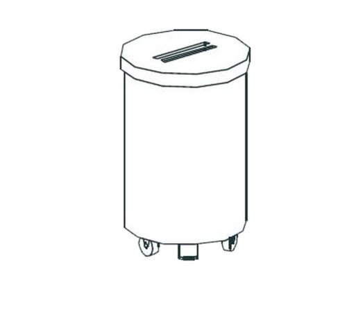 ТЕЛЕЖКА ДЛЯ МУСОРА APACH CHEF LINE LWBP75