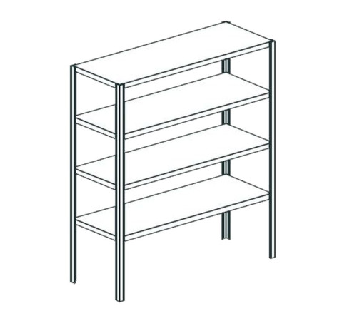 СТЕЛЛАЖ APACH CHEF LINE LST18-144