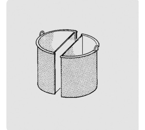 КОРЗИНА ДЛЯ КОТЛОВ 2 СЕКЦИИ APACH CHEF LINE GLB700007