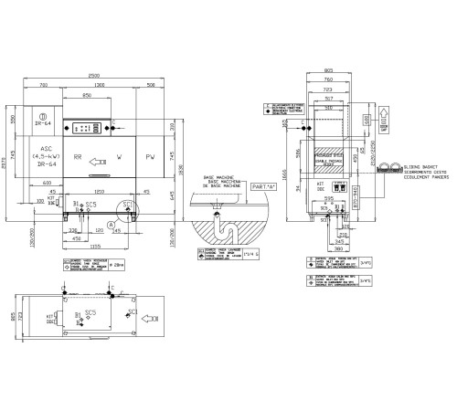МАШИНА ПОСУДОМОЕЧНАЯ DIHR RX 144 DX+DDE+XP+DR64