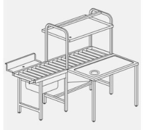 СТОЛ СОРТИРОВОЧНЫЙ МЕХАНИЗИРОВАННЫЙ DIHR RTC 24 DX