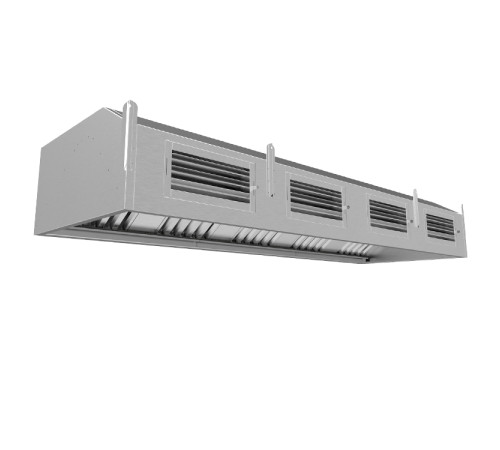 ЗОНТ ПРИТОЧНО-ВЫТЯЖНОЙ ПРИСТЕННЫЙ ЗППВ-220/80