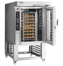 ПЕЧЬ МИНИРОТАЦИОННАЯ ГАЗОВАЯ С ПОДСТАВКОЙ С НАПРАВЛЯЮЩИМИ APACH BAKERY LINE C46CS DPTA