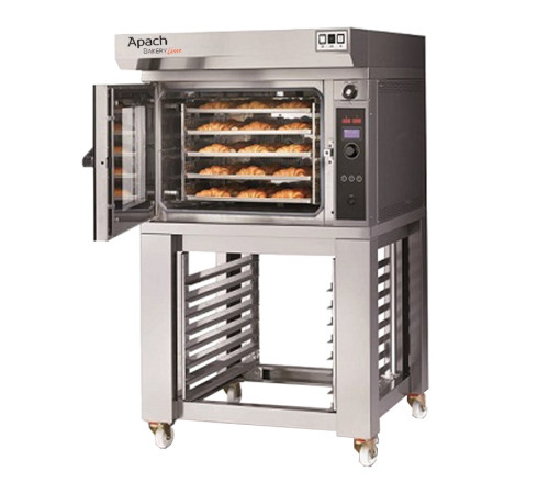 ПЕЧЬ КОНВЕКЦИОННАЯ С ПОДСТАВКОЙ С НАПРАВЛЯЮЩИМИ APACH BAKERY LINE K5P60S DP