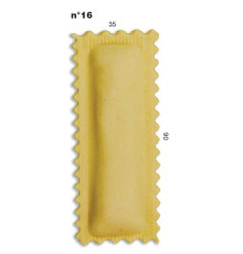 ШТАМП Д/РАВИОЛИ ДЛЯ НАСАДКИ LA MONFERRINA MULTIPASTA ПРЯМОУГОЛЬНИК 35Х90 ММ 16