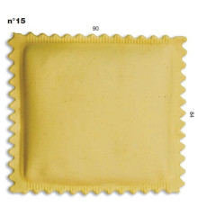 ШТАМП Д/РАВИОЛИ ДЛЯ НАСАДКИ LA MONFERRINA MULTIPASTA БОЛЬШОЙ КВАДРАТ 90Х84 ММ 15