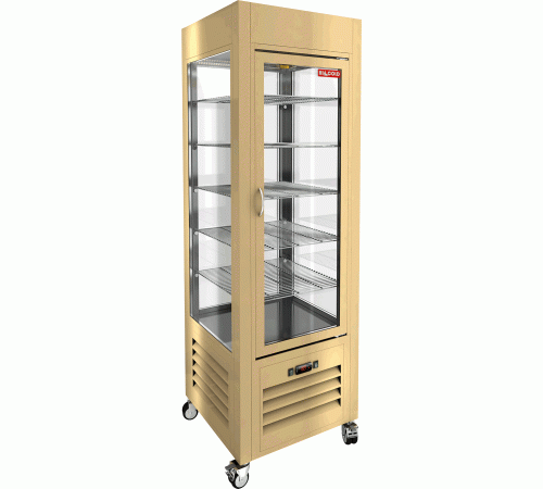 ВИТРИНА КОНДИТ/ВЕРТИКАЛЬНАЯ HICOLD VRC 350 BEIGE