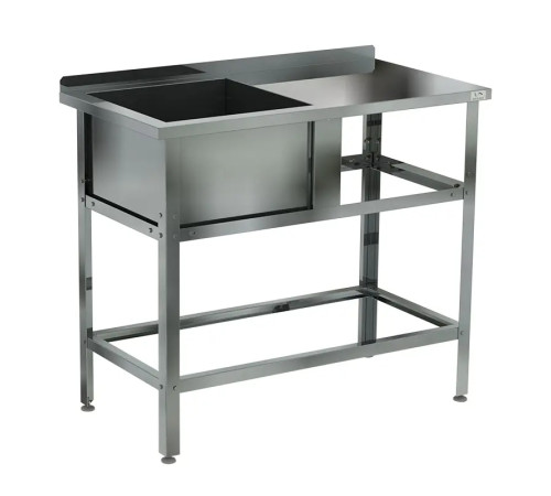 ВАННА МОЕЧНАЯ СВАРНАЯ ВМСБР/1-120/60/430 (ВАННА СПРАВА)