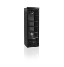 ШКАФ ХОЛОДИЛЬНЫЙ СО СТЕКЛОМ TEFCOLD CEV425 BLACK