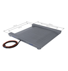 ВЕСЫ ЭЛ. ПЛАТФОРМЕННЫЕ СКЕЙЛ 1 СКТ 1010 + СКИ-12