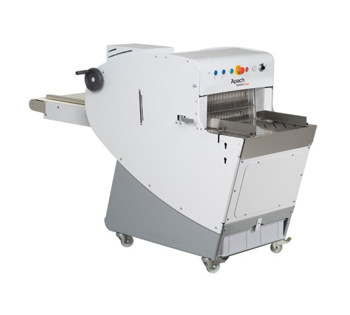 ХЛЕБОРЕЗКА НАПОЛЬНАЯ С НЕПРЕРЫВНОЙ ПОДАЧЕЙ APACH BAKERY LINE MI52 13ММ